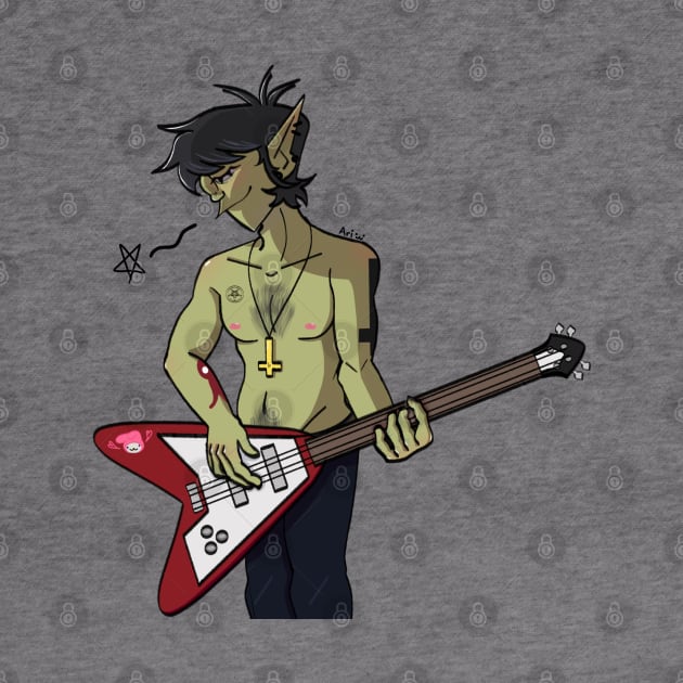 Feel Good Inc. Murdoc by PastaNoodles